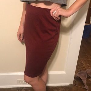 Ruby pencil skirt